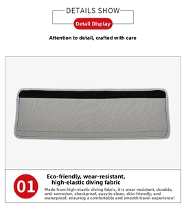 Detail of durable neoprene refrigerator handle cover showing waterproof and anti-slip texture