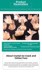Detailed view of natural clear crystal cluster showing raw mineral textures and sizing