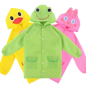 Imperméables pour enfants avec motifs mignons de canard, grenouille et lapin en 3D