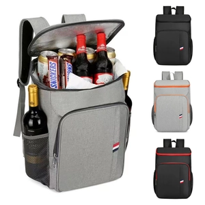 Sac À Dos Isotherme De Pique-Nique Grande Capacité Étanche Tissu Oxford Sac Glacière Extérieur Camping
