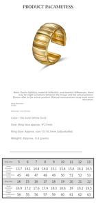 Guide des tailles pour bague en argent 925 avec diamètre et circonférence détaillés