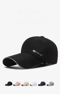 Multi-color baseball caps collection featuring reflective brim and breathable fabric