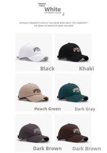 Detail of six vintage baseball caps with ANGELS 1994 embroidery and distressed brims