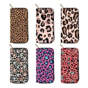 Portafoglio Lungo Da Donna Con Cerniera In Pelle PU Stampa Leopardata Serpente Pochette Chic Per Uso Quotidiano