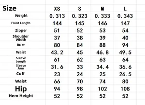 Detailed size chart for lace evening dress including length, bust, waist, and hip measurements