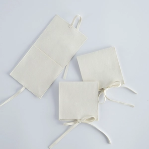 Beige Samt Schmuckbeutel Set Uhrenverpackung Umschlag Klappbeutel Aufbewahrung.