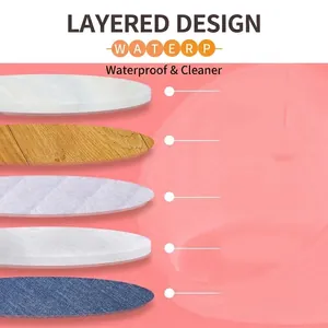 Five-layer waterproof heating pad for pets with soft plush and non-slip bottom