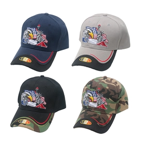 Eagle USA Stickerei Baseballkappe Acryl Hip Hop Dad Hat Streetwear Sonnenschutz Verstellbar Für Herren Damen