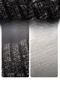 Macro detail of high-density loop pile kitchen mat with non-slip and anti-pressure texture