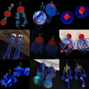 Boucles Oreilles Pendantes Gland Bohème Avec Tige Argent Rétro Rond Géométrique Perlé Bijoux Vacances Femmes