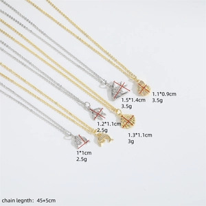 Marine style ocean necklaces featuring shell and dolphin charms with sparkling crystals