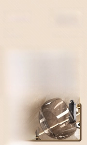 Detail showing the internal capacity scale markings on the thickened gray washbasin