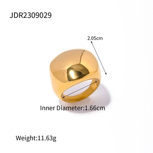 Spécifications détaillées: diamètre 1,66 cm et poids 11,63 g pour bague bombée en or