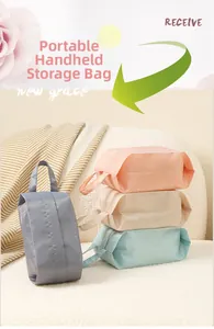 Bolsas de viaje impermeables portátiles en cuatro colores con asas reforzadas