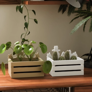 Molde de silicona para cesta de flores navideñas DIY para adornos y decoración hogar