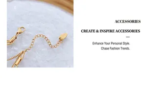 Detail of 18K gold-plated titanium lobster clasp and K18 stamp on triple layered chain