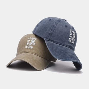 Vintage-Baseballkappen aus gewaschener Baumwolle mit Do Not Screw Up Print für alle