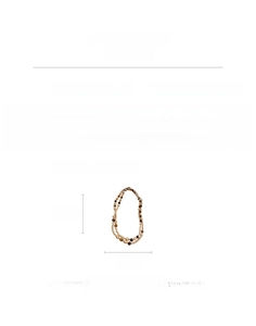 Detailed size chart showing long faux tiger eye pearl necklace specs and measurements