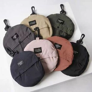 Foldable rain hats in multiple colors with packable pouches and metal carabiner clips