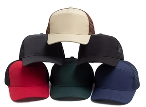 Set di cappellini da baseball trucker in rete traspirante in vari colori per il sole