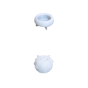 3D honey jar silicone mold set for DIY resin jewelry storage box and craft making