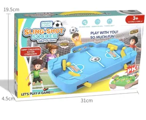 Compact tabletop soccer game package dimensions showing 31cm length for kids