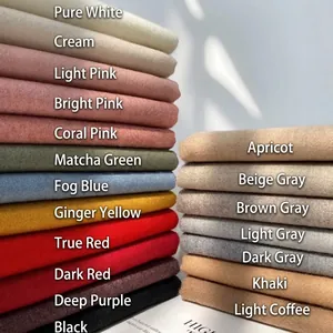 Faux Cashmere Scarf Solid Color Thickened Warm Winter Long Shawl With Tassels Soft Elegant Lightweight Wrap For Women