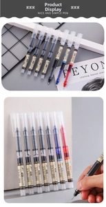 Détails des stylos à bille 0,5mm à grande capacité avec encre à séchage rapide pour étudiants