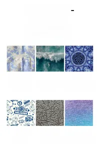 Détails de six techniques de teinture textile dont le tie-dye et l'impression numérique