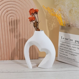 Molde de silicona para jarrón minimalista nórdico, centro de mesa elegante para bodas