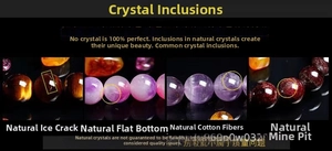 Détails macro des imperfections et textures naturelles des perles de cristal pour bijoux DIY