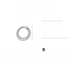 Detailed specs of silver layered spring choker necklace with weight and size details