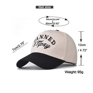 Guida alle taglie del cappello da baseball con circonferenza testa 56-60cm