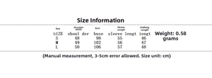 Detailed sizing chart for women's British retro plaid wool jacket and shorts set