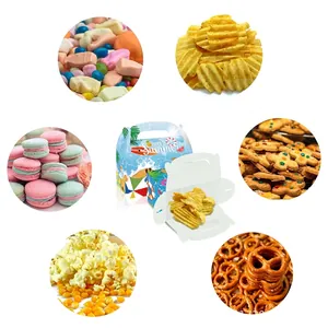 Hello Summer foldable paper gift box for beach parties and sweets packaging