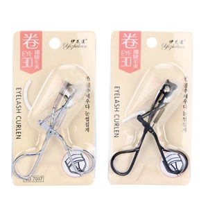 Professional Metal Eyelash Curler With Silicone Pad Long Lasting 3D Curl Portable Eye Makeup Tool For Women