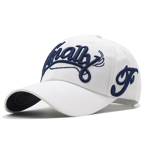 Cotton Baseball Cap Finally Letter Embroidery Sun Protection Outdoor Sports Casual Adjustable Dad Hat