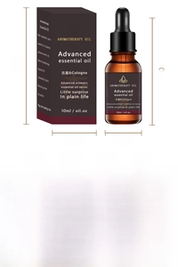 Detailed size specifications and packaging of 10ml Cologne aromatherapy essential oil bottle
