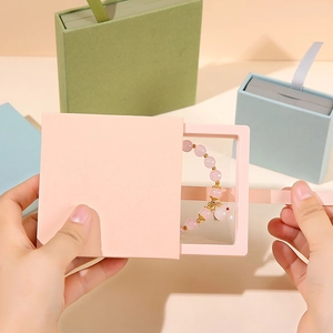 Scatola per Esposizione Gioielli Fluttuante Pellicola PE Anti-Ossidazione Cassetto per Anelli Orecchini Bracciali Collane Conservazione