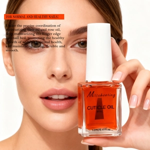Rose cuticle oil for nail hydration with natural plant extracts and 12ml essence