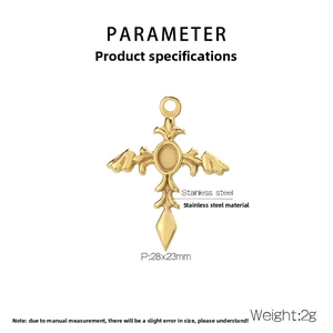 Macro detail of a vintage gold cross pendant with intricate floral engravings