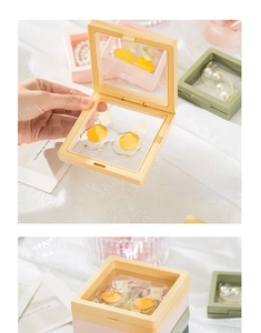 Detail of high-elastic PE film jewelry box showing durability and clear display