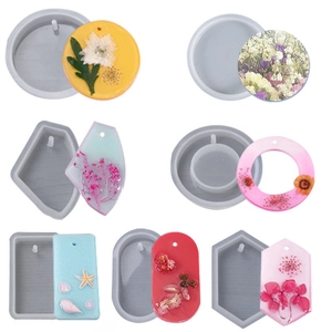 Siliconen Mal Voor DIY Hars Trui Hanger Ketting Sieraden Geometrische Onregelmatige Sleutelhanger Gereedschap