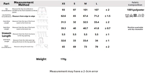Detailed size chart for vintage double-breasted blazer and skort set in 100% polyester