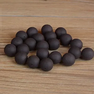 Natural African Blackwood Ebony Wood Beaded Bracelet Ethnic Zen Meditation Prayer Beads Mala Round Polished Handmade Vintage