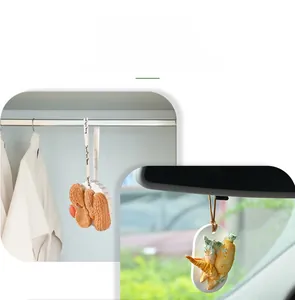 Moule en silicone pour diffuseurs en plâtre cacahuète et carotte pour armoire et voiture
