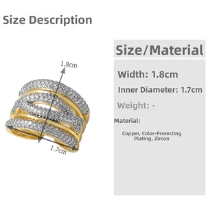 Technische tekening van de crossover ring met afmetingen en materiaalspecificaties