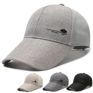 Herren Atmungsaktive Mesh Baseballkappe Outdoor Sport Angelhut Verstellbar Polyester Baumwolle