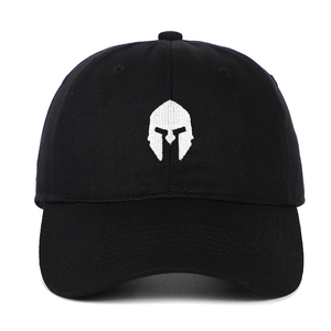 Baseball Cap Cotton Spartan Helmet Embroidery Sun Protection Outdoor Sports Casual Adjustable Dad Hat