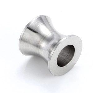 Single gold stainless steel cylinder bead with hole for DIY jewelry making and crafts